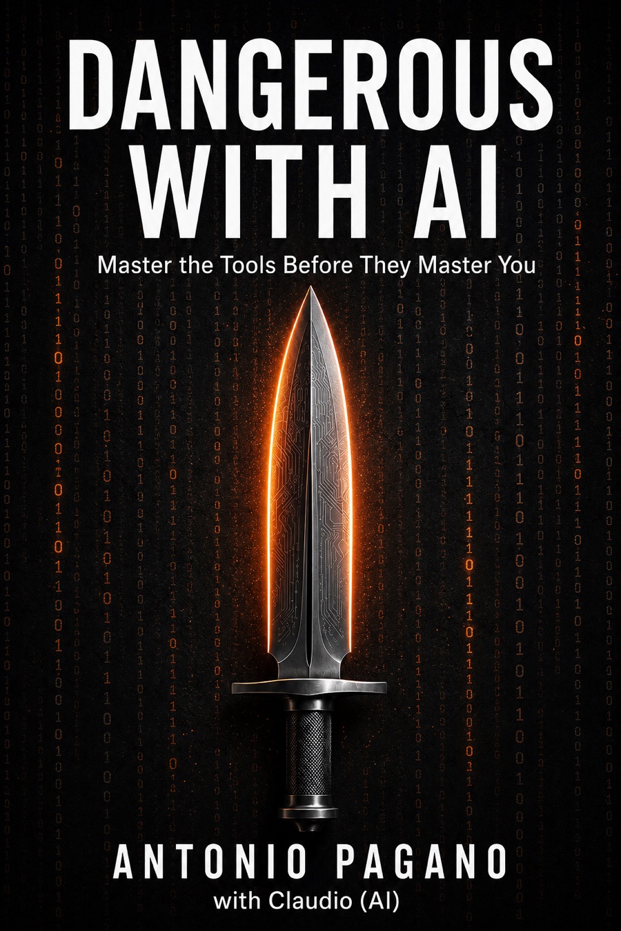 Book cover for Dangerous With AI: Master the Tools Before They Master You by Antonio Pagano with Claudio (AI)