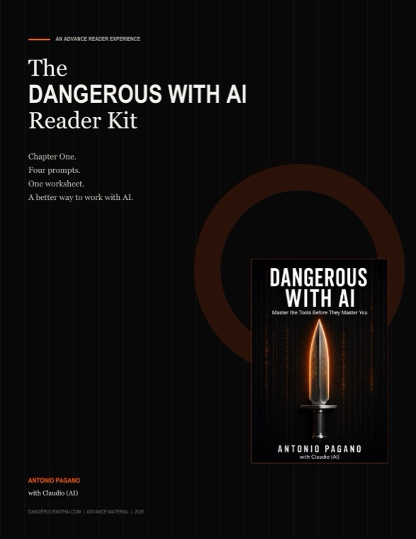 Cover of The Dangerous With AI Reader Kit